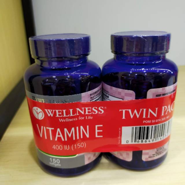 Wellness vitamin E 400iu