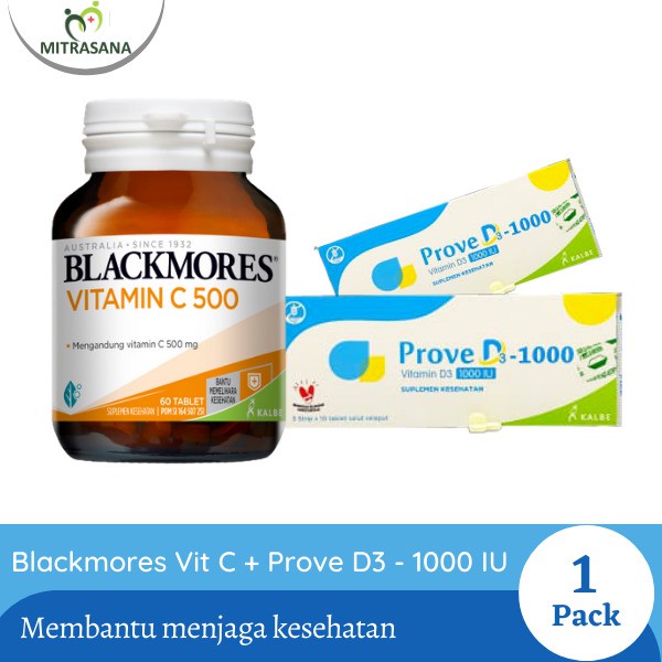 Jual Paket Blackmores Vitamin C Prove D Shopee Indonesia