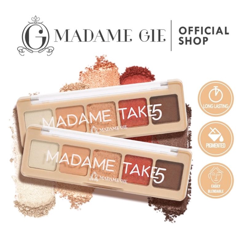 Madame Gie Madame Take 5 Eyeshadow - Makeup