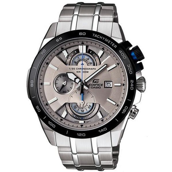 Casio Edifice EFR-520D-7AVDR  Silver - Stainless Steel  - Jam Tangan Pria