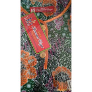 setelan celana  panjang batik  kencana  ungu  baju tidur 