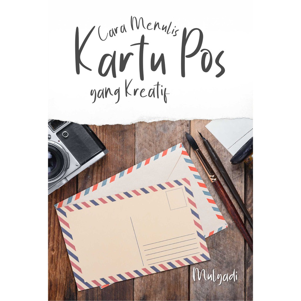 

original Buku Cara Menulis Kartu Pos yang Kreatif