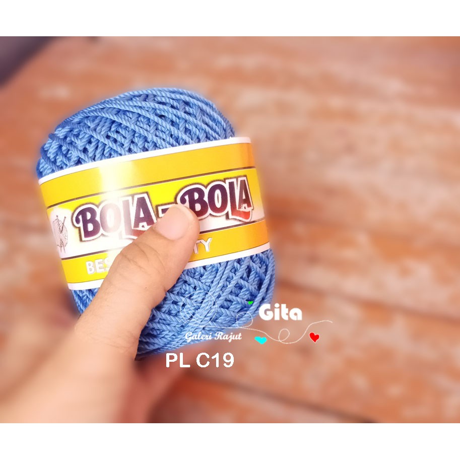 Benang Rajut Polyester/Poly Bola-bola/Poly Lotus