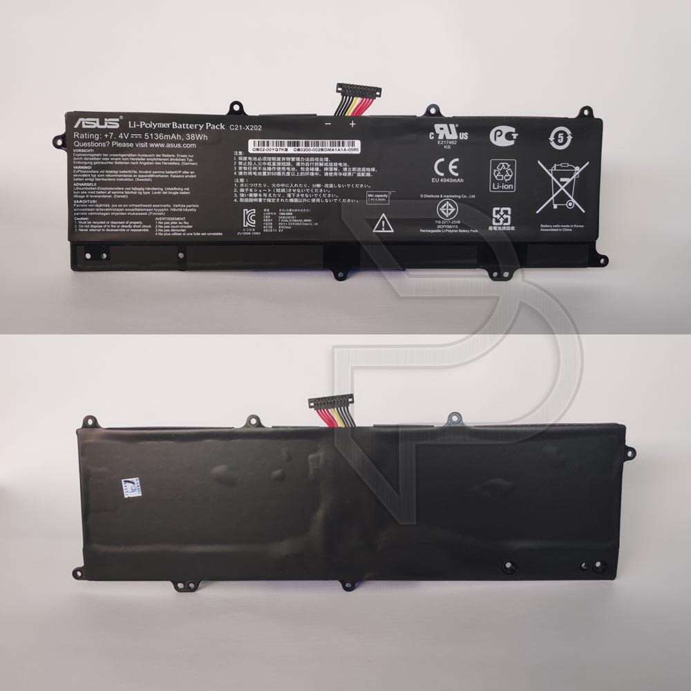 BATERAI ASUS X201 X202 S200 S200E C21-X202 ORI