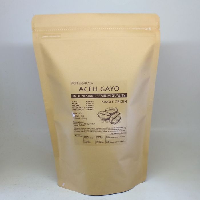 

KPY86 Kopi Fajarasa Aceh Gayo Biji Kopi Arabica 1 kg