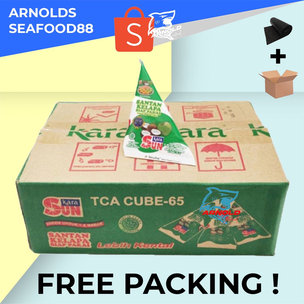 

Santan Sun Kara Cube Segitiga 65 ml - Per 1 Dus Isi 36 Pcs - MURAH / PAKET DUS