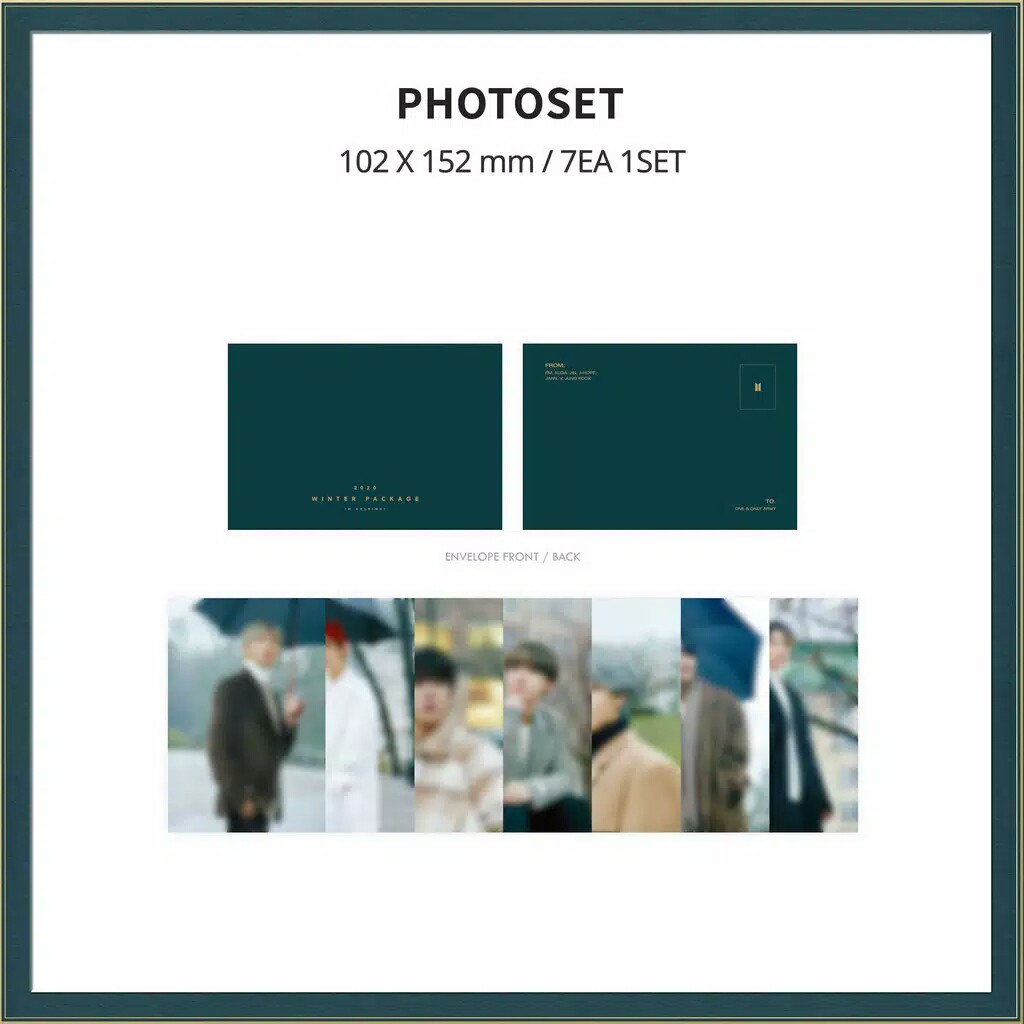 BTS 2020 Winter Package in Helsinki Sharing - 2020 WinPack - CUCI GUDANG