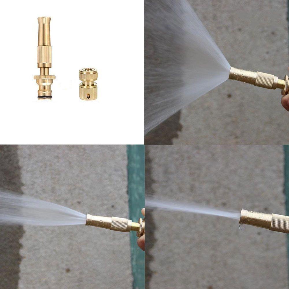 Solighter Hose Nozzle Cuci Mobil Rumput Penyiraman Selang Taman Sprinkler Aksesoris Spray Nozzle Berkebun Irigasi Langsung Injeksi