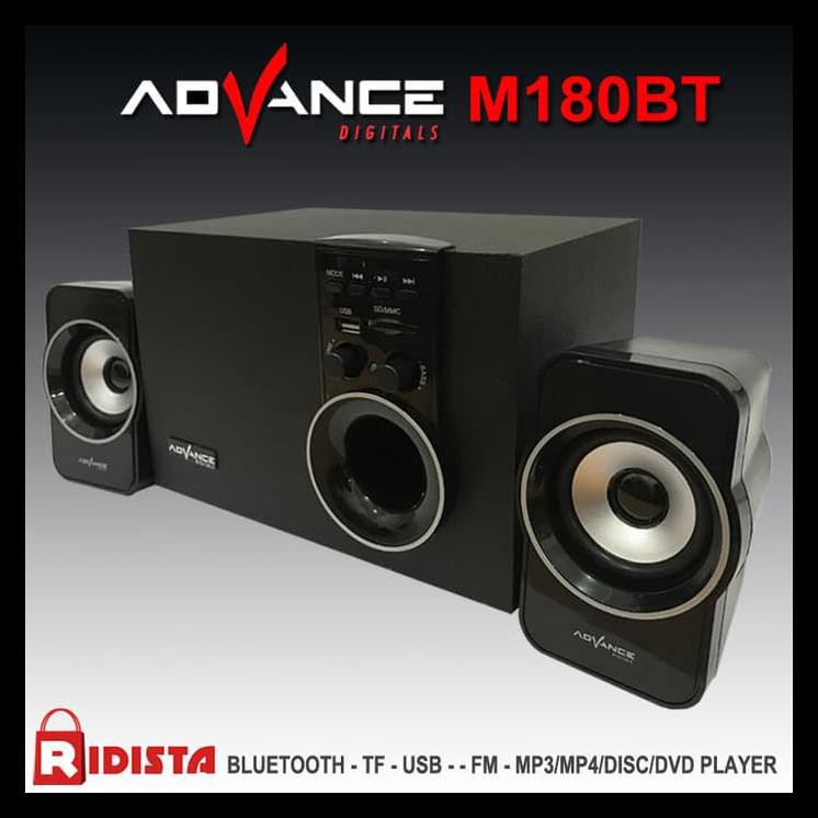 Speaker Aktif Advance M180Bt Bluetooth + Fm Radio