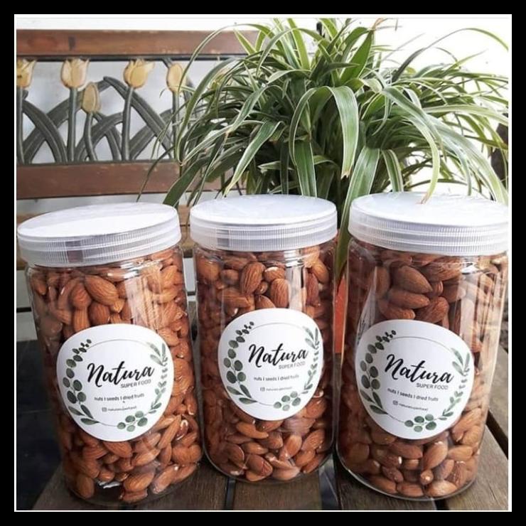 

DISKON TERBATAS !!! ROASTED ALMOND 600GR/TOPLES. FRESH FROM THE OVEN! TERLARIS