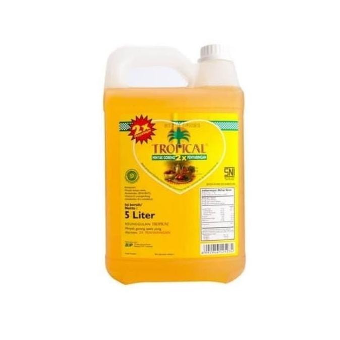 

MINYAK GORENG TROPICAL DIRIGEN 5L PER DUS ISI 4 - GRAB GOJEK ONLY DFBH5612DF