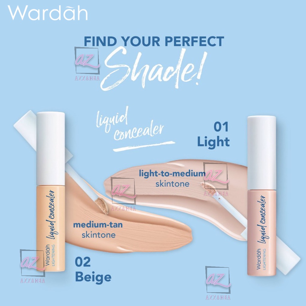 WARDAH LIGHTENING LIQUID CONCEALER - 7ml / ORIGINAL BPOM