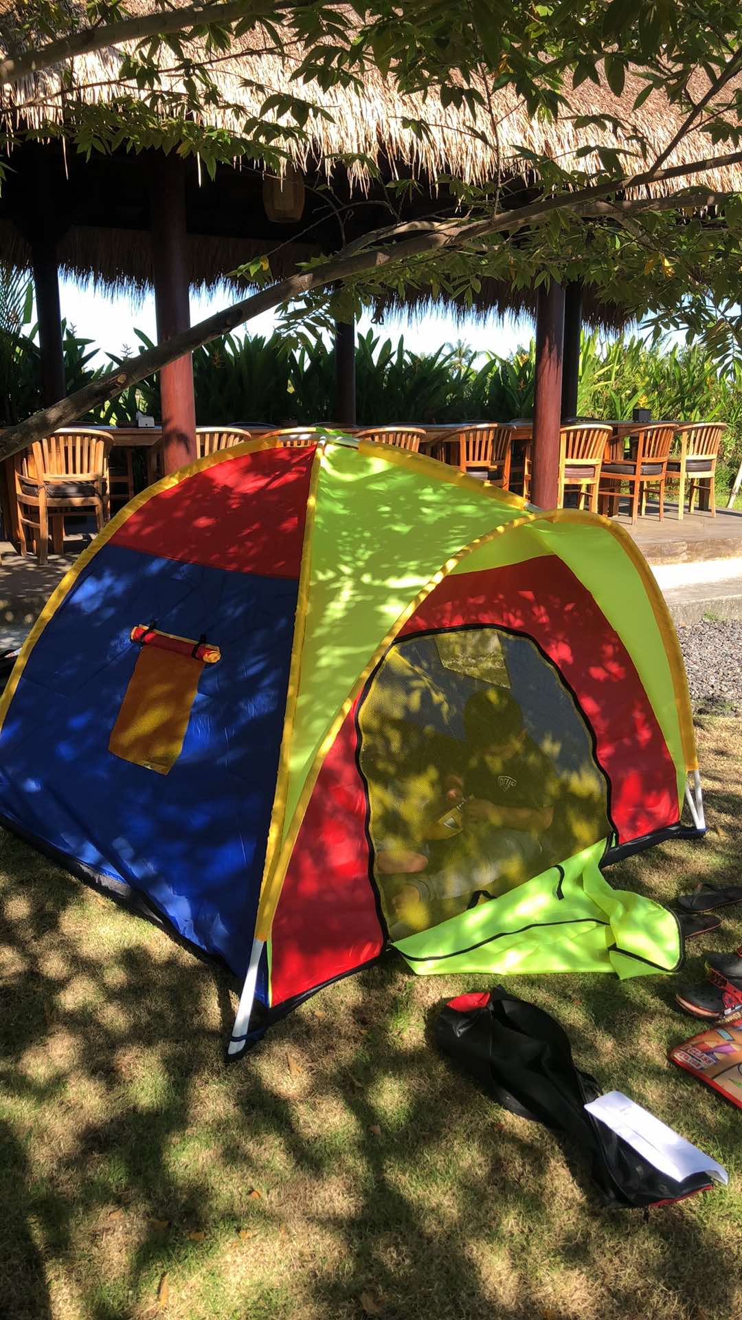 ORIGINAL Mainan Tenda Camping Anak Ukuran 160cm x 160cm | Shopee Indonesia