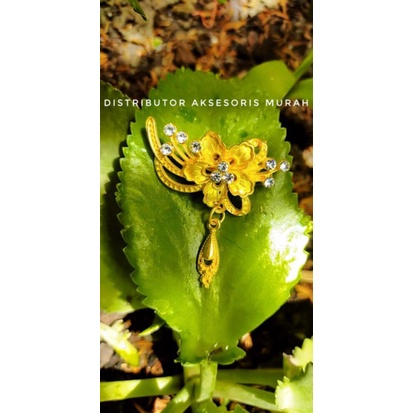 Bros hijab bunga kecil/Bros hijab/Bros hijab permata