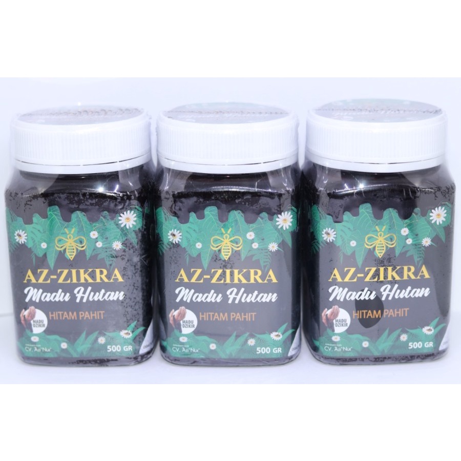 

[TERBAIK] MADU HITAM PAHIT AZIKRA ORIGINAL AZ-ZIKRA / AZ ZIKRO 500gr