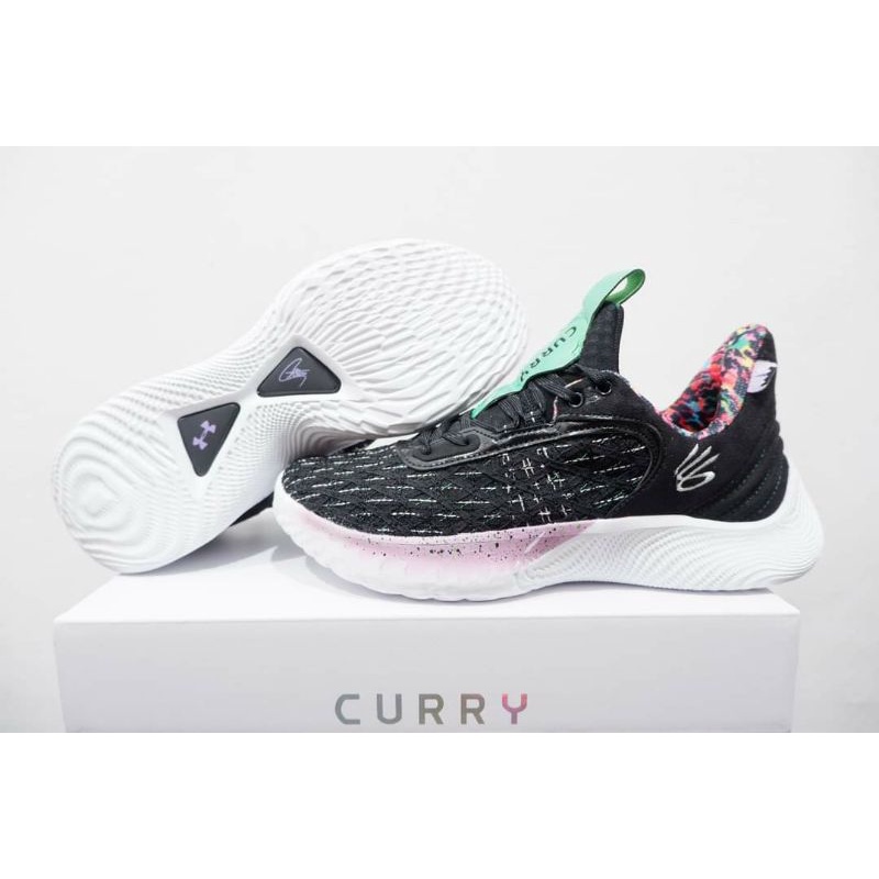 SEPATU SNEAKERS PRIA WANITA COWOK OLAHRAGA SPORT RUNNING JOGGING BASKET CURRY 9 FLOW LOW COUNT IT BL