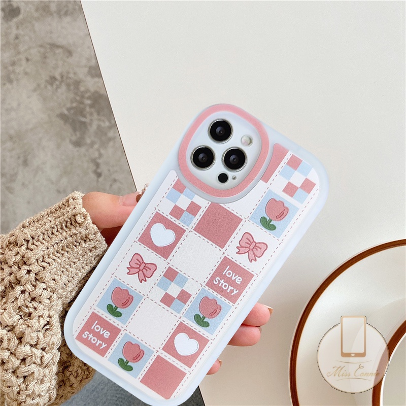 New Love Heart Fresh Flower Case Samsung A04s A04 A73 A53 A13 A30S A14 A20S A23 A04E A10s A21s A22 A52S A03S A33 A12 A03 A72 A32 A11 M23 A51 A31 A52 A20 Cute Bow Soft TPU Cover