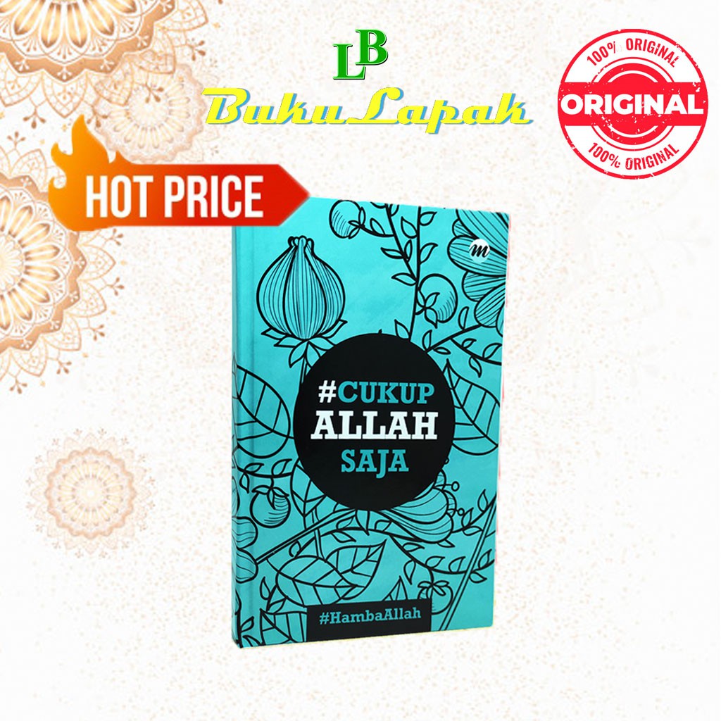 BUKU MOTIVASI ISLAM CUKUP ALLAH SAJA - BUKU ISLAMI MOTIVASI - BUKU ISLAM - BUKU BACAAN ISLAMI