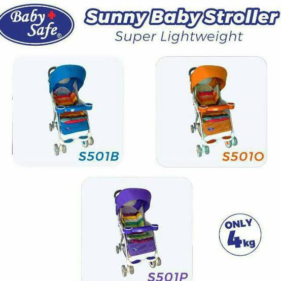BABY SAFE - BABY STROLLER (S501) / KERETA DORONG BAYI