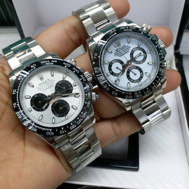 JAM TANGAN PRIA ELEGANT ROLEX DAYTONA OYSTER PERPETUAL DATE SUPER QUALTY GRADE AAA