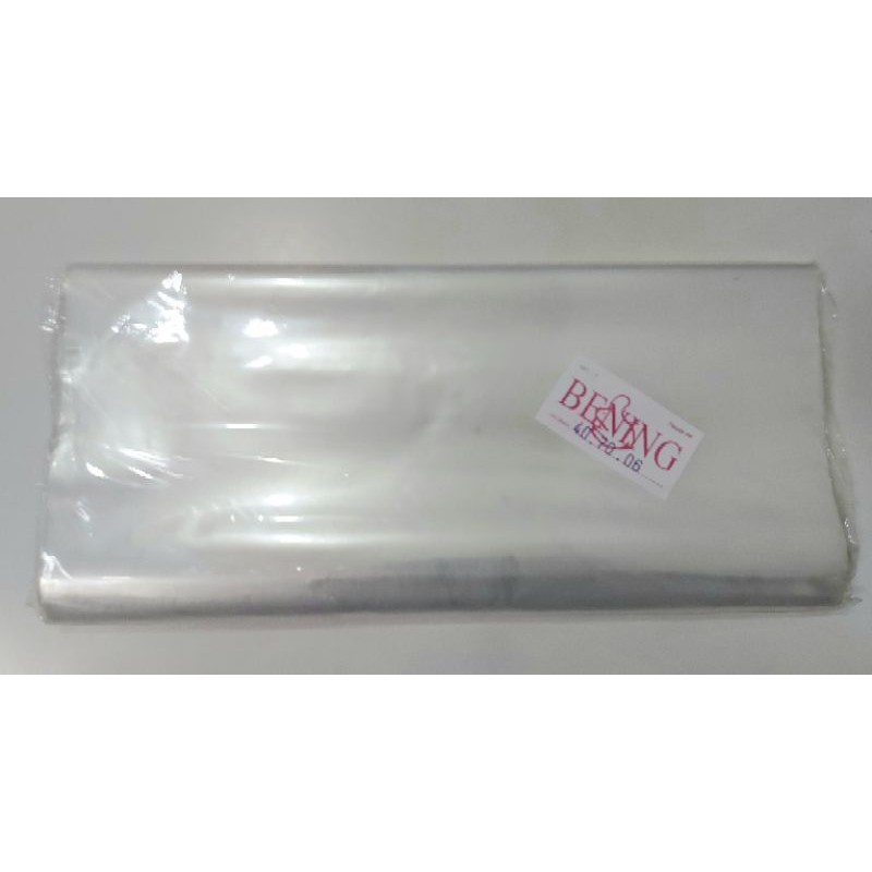 plastik PP tebal 06 uk 40x70