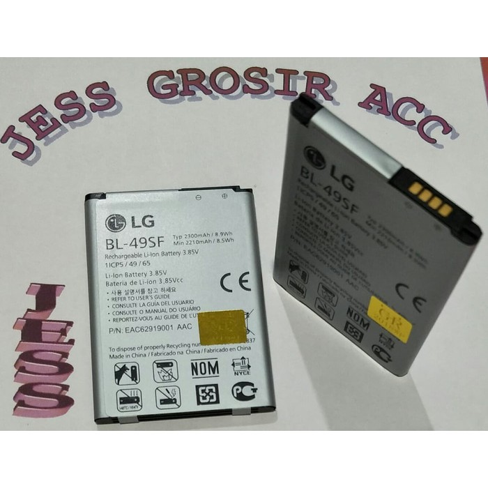 Baterai Battery LG BL-49SF / G4 Beat Mini G4C G4S H735T H525N G4 Mini