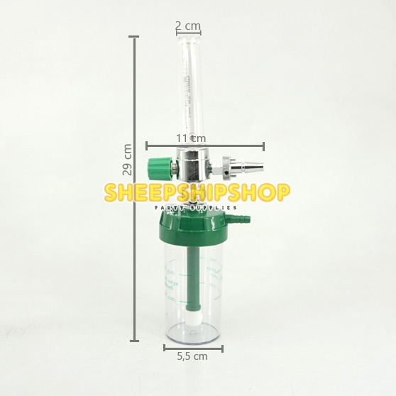 Terbaik ( FLOWMETER C ) Regulator Oksigen RS / Regulator O2 Dinding RMS Colok Flowmeter
