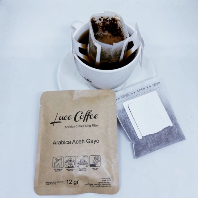 

Luce Coffee Arabica Aceh gayo / Drip Filter 12gr