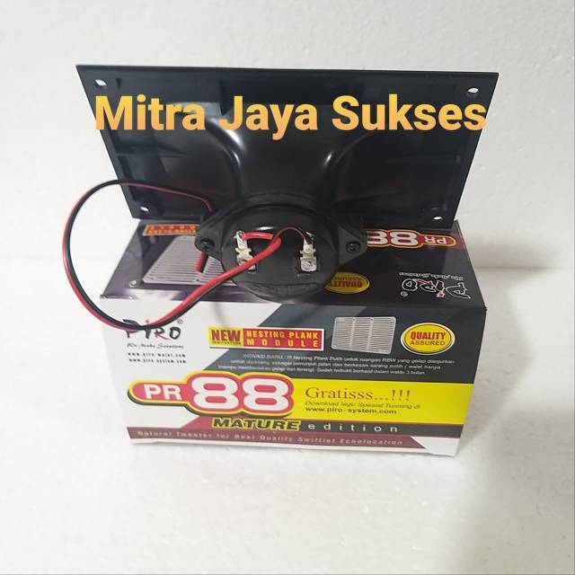 Tweeter Piro PR 88 PR88 Putih Speaker Walet PR 88