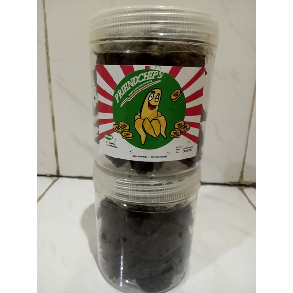 

Keripik Pisang Rasa Cokelat Varian Lumer