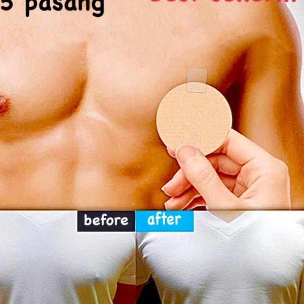 MR NIPPLE MEN COVER - PENUTUP PUTING PRIA READY STOK - HARGA PER PAK - LIGHT BROWN