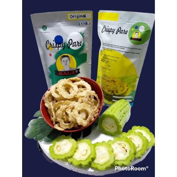 

Keripik pare winur renyah tidak pahit