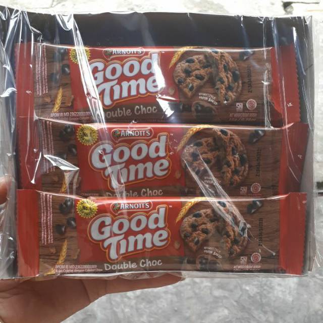 Biskuit Good Time baru box isi 12 pcs