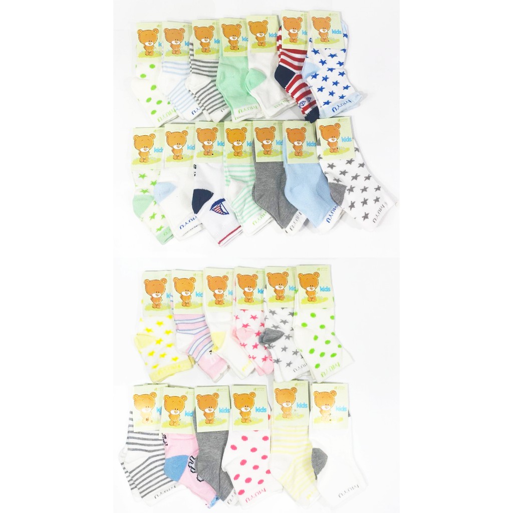 Kaos Kaki Bayi 0-12 Bulan ( Promo )