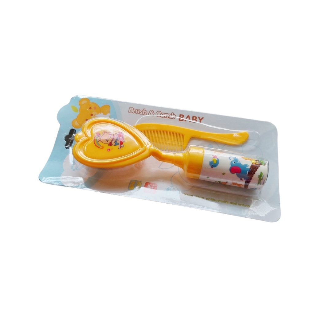Sisir Bayi Musical Lembut 2in1 Perlengkapan Bayi Baru Lahir Murah Baby Newborn-2