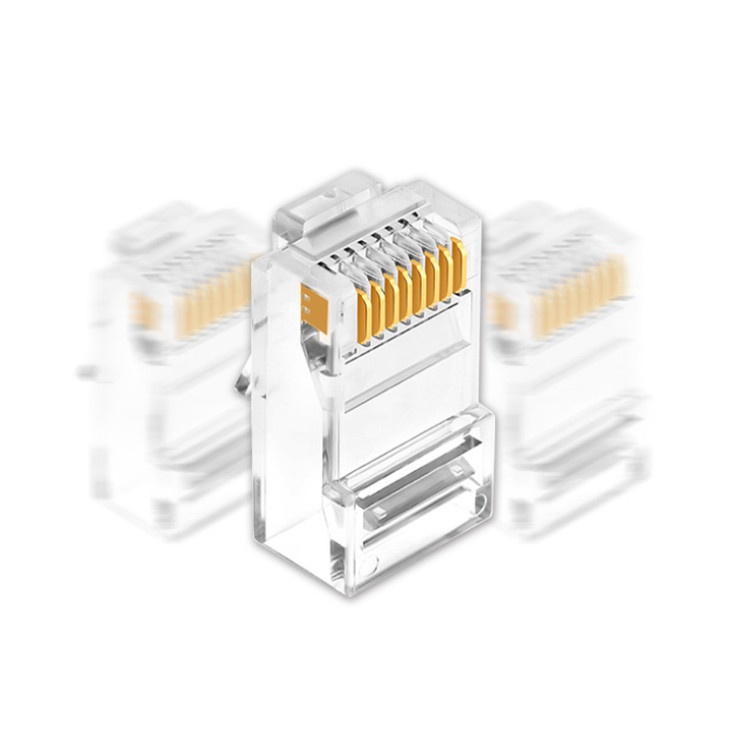 Konektor LAN Connector RJ45 Cat6e Modular Plug Ethernet