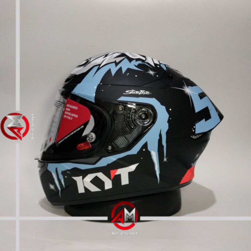 HELM KYT TT COURSE MASIA WINTER TEST KYT HELM TT-COURSE WINTER TTC FULL FACE