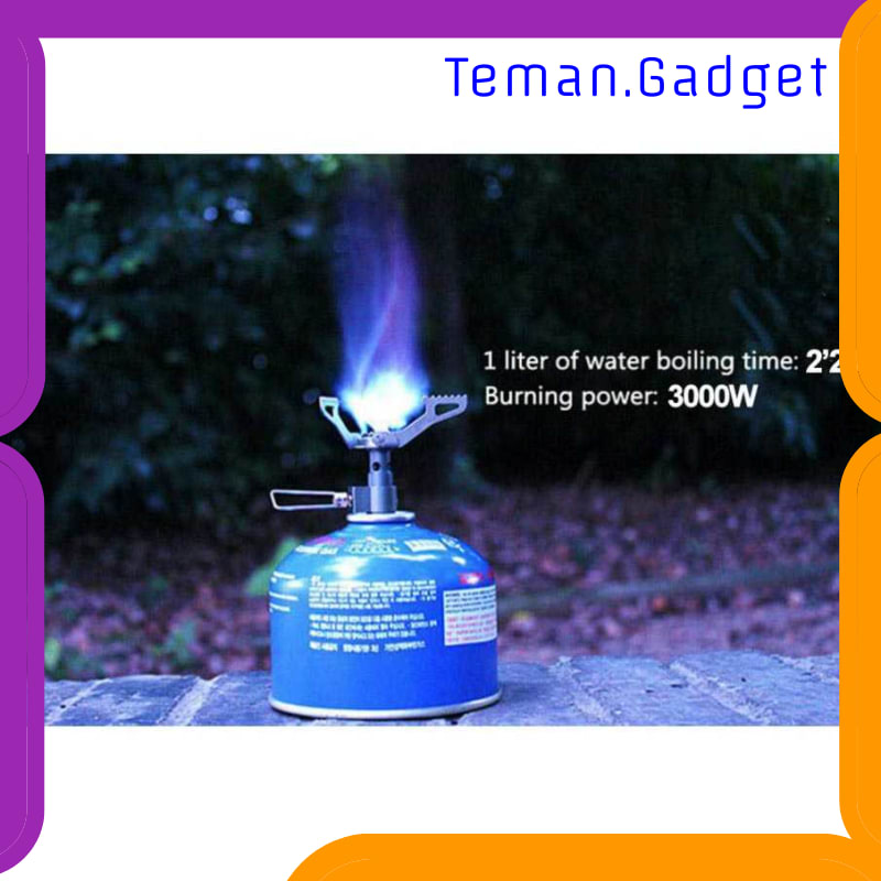 TG-ID033 LIXADA KEPALA KOMPOR GAS LIPAT MINI CAMPING STOVE - SL-0102