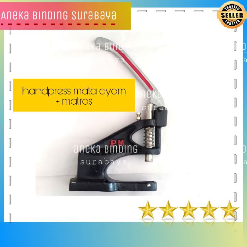 ALAT PLONG MATA AYAM / ALAT PASANG MATA AYAM / HANDPRESS BONUS MATRAS