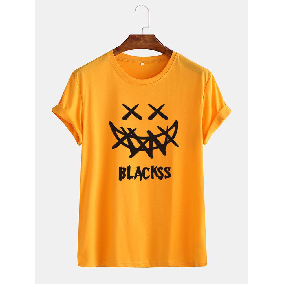 KAOS BIG SIZE JUMBO 2XL 3XL 4XL 5XL 6XL BLACKSS KUNING MUSTARD