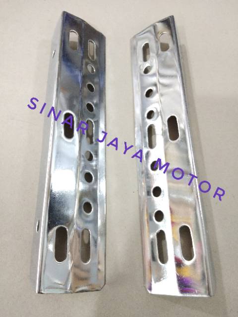 Lis radiator ninja 150 R N RR ninja SS stenlis tutup lis radiator