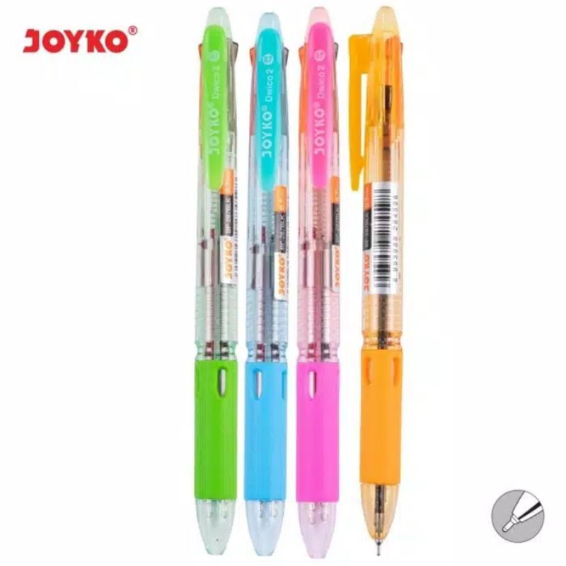 Pulpen Joyko 2-Warna BP-287 Dwico