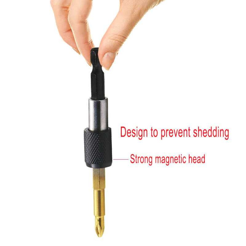 Sambungan Konektor Mata Bor Extender Bor Hexagon Magnetic Shank