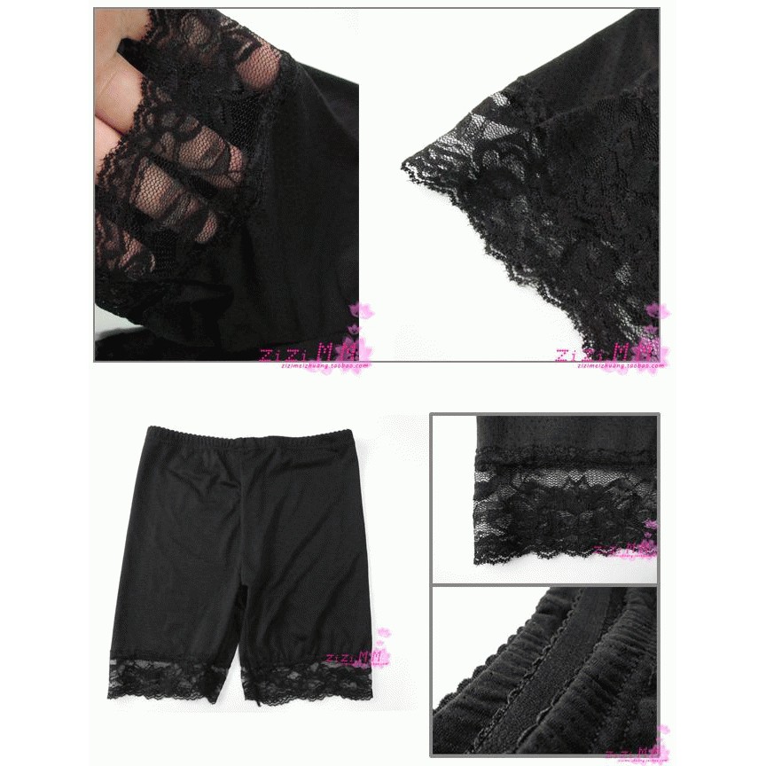 Celana Pendek Wanita dalaman motif Renda Lace Hot Pants