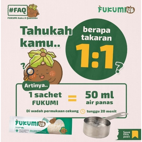 FUKUMI Beras Porang Box Sachet - Shirataki/Konjac Rice beras diet / beras rendah kalori