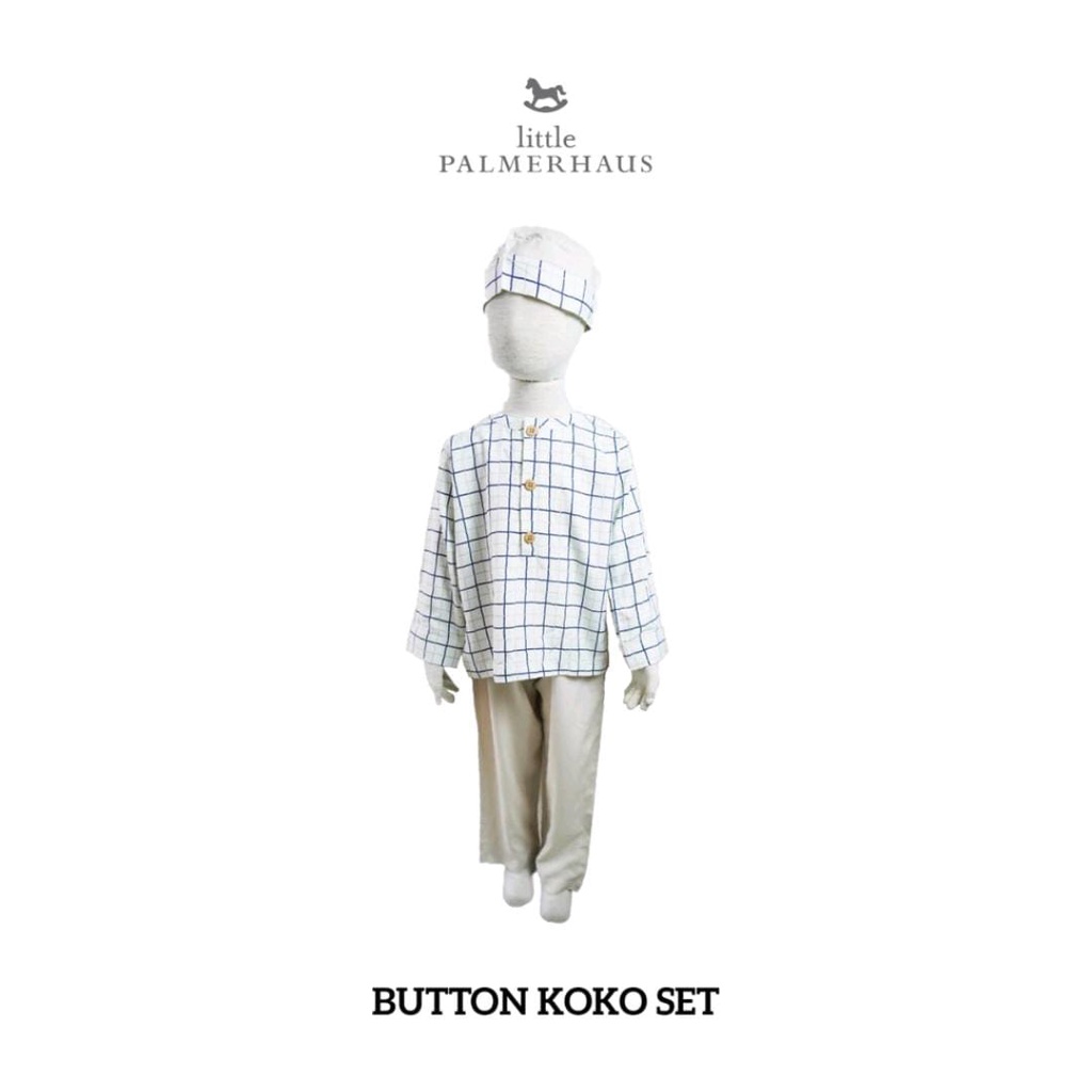 RAYA COLLECTION LITTLE PALMERHAUS BAJU KOKO BUTTON SET / BAJU KOKO