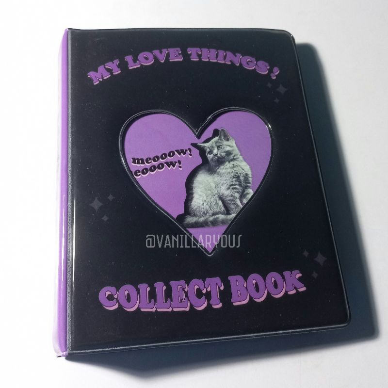 COLLECT BOOK / KOLBUK 2P LOVETHINGS BLACK PHOTOCARD PC MPC PRELOVED [BOOKED]