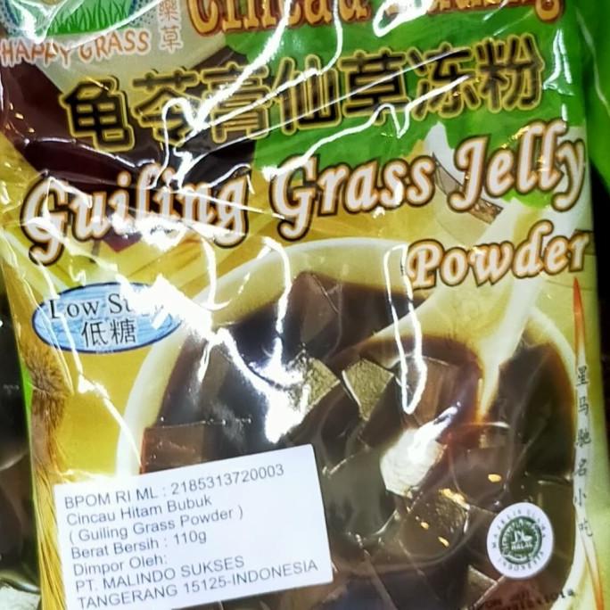 

cusss order] Happy Guiling grass jelly powder jeli bubuk cingcau hitam 110g