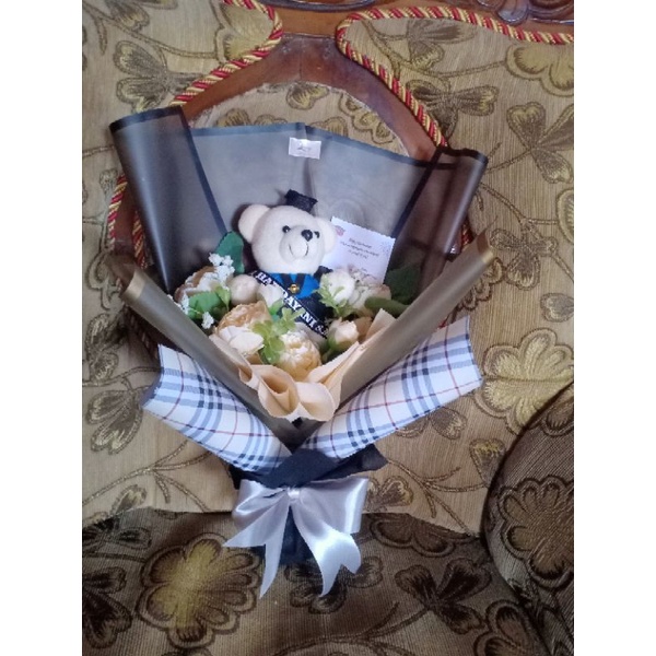 

BUKET WISUDA MURAH / kado wisuda/ buket boneka