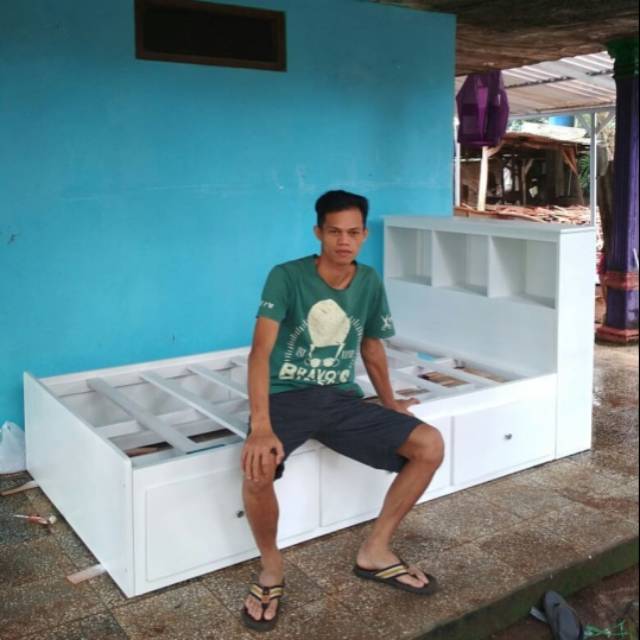 Tempat tidur laci, Tempat Tidur Minimalis, Ranjang Laci, Dipan Anak Minimalis